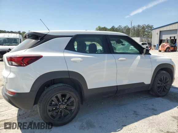 2021 Chevrolet TrailBlazer LS with VIN KL79MMS29MB149967, listed as a Copart auction lot 50804365 with 48,861 mi miles and Salvage Title. Bid and sale history available at carsss.com. Image 3.
