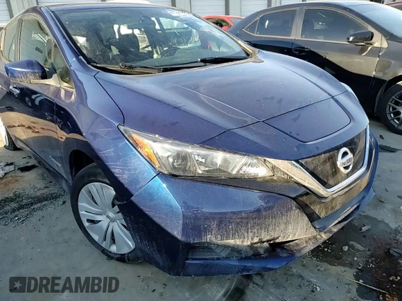 2018 Nissan LEAF S with VIN 1N4AZ1CP7JC315277, listed as a Copart auction lot 41961935 with 46,092 mi miles and Salvage Title. Bid and sale history available at DreamBid. Image 11.