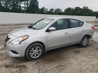 2019 Nissan Versa SV with VIN 3N1CN7AP6KL814164, listed as a Copart auction lot 58934735 with 105,407 mi miles and Salvage title. Bid and sale history available at DreamBid. Image 1.