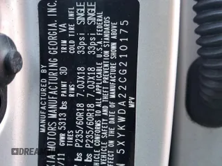 2012 Kia Sorento SX with VIN 5XYKWDA22CG210175, listed as a Copart auction lot 49631275 with 167,752 mi miles and Clean Title. Bid and sale history available at carsss.com. Image 15.