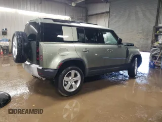 2025 Land Rover Defender S с VIN SALEJ7EXXS2363343, выставлен на аукционе Copart как лот 47466005 с пробегом 118 миль миль и Списание • Salvage title. История ставок и продаж доступна на DreamBid. Изображение 3.