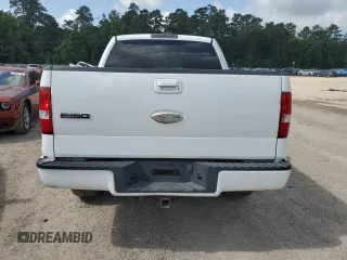 2007 Ford F-150 XLT with VIN 1FTPW12V27KD37683, listed as a Copart auction lot 61747115 with 189,674 mi miles and Salvage title. Bid and sale history available at DreamBid. Image 6.