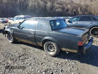 1987 Buick Regal with VIN 1G4GJ1171HP440059, listed as a Copart auction lot 51641495 with 21,443 mi miles and Salvage Title. Bid and sale history available at DreamBid. Image 2.