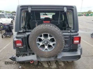 2023 Jeep Wrangler Rubicon с VIN 1C4HJXFN5PW509018, выставлен на аукционе Copart как лот 56535245 с пробегом 34 245 миль миль и Списание • Salvage title. История ставок и продаж доступна на DreamBid. Изображение 6.