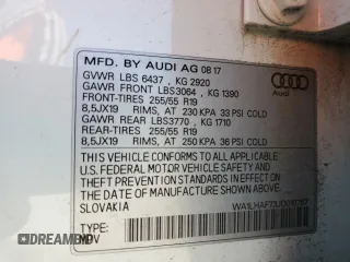 2018 Audi Q7 Premium Plus z VIN WA1LHAF73JD010767, wystawiony jako Copart lot #57224825 z przebiegiem 113 231 mil mil oraz Szkoda całkowita • Salvage title. Historia ofert i sprzedaży dostępna na DreamBid. Obrazek 15.