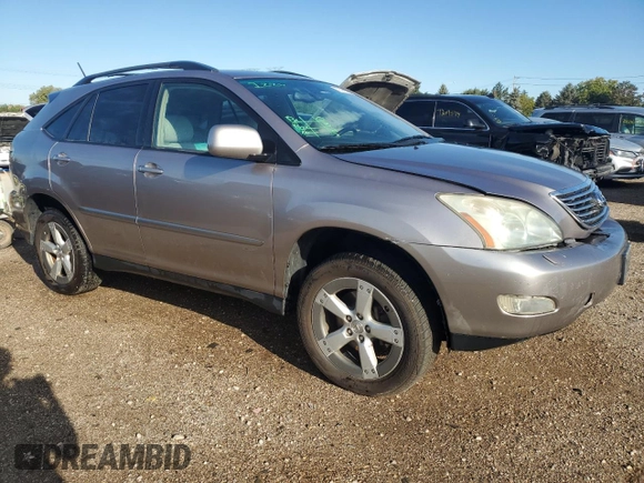 2005 Lexus RX 330 with VIN JTJHA31U150097880, listed as a Copart auction lot 72556304 with 169,272 mi miles and Salvage Title. Bid and sale history available at carsss.com. Image 4.