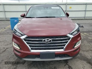 2020 Hyundai Tucson Ultimate with VIN KM8J3CAL2LU258843, listed as a Copart auction lot 57593555 with 67,633 mi miles and Salvage title. Bid and sale history available at DreamBid. Image 5.