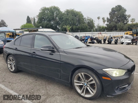 2014 BMW 3 Series 328i with VIN WBA3C1C58EK111681, listed as a Copart auction lot 55114435 with 167,874 mi miles and Clean Title. Bid and sale history available at carsss.com. Image 4.