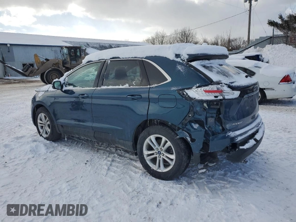 2020 Ford Edge SEL with VIN 2FMPK4J91LBB43258, listed as a Copart auction lot 44670525 with 29,417 mi miles and Salvage Title. Bid and sale history available at carsss.com. Image 2.