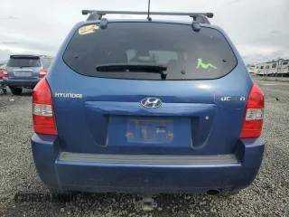 2007 Hyundai Tucson GLS with VIN KM8JM12B77U650438, listed as a Copart auction lot 50941065 with 189,707 mi miles and Salvage Title. Bid and sale history available at carsss.com. Image 6.