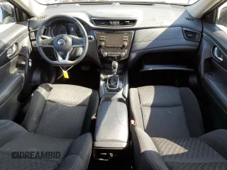 2017 Nissan Rogue SV with VIN KNMAT2MT5HP512481, listed as a Copart auction lot 52442485 with 93,264 mi miles and Salvage Title. Bid and sale history available at carsss.com. Image 8.