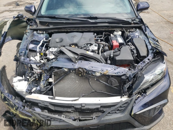 2022 Toyota Camry SE with VIN 4T1T11AK6NU672205, listed as a Copart auction lot 51483335 with 56,649 mi miles and Salvage Title. Bid and sale history available at carsss.com. Image 11.