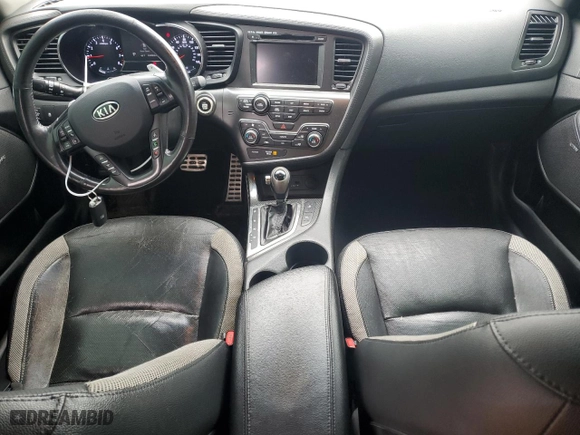2012 Kia Optima SX with VIN 5XXGR4A60CG027605, listed as a Copart auction lot 50264925 with 152,553 mi miles and Clean Title. Bid and sale history available at carsss.com. Image 8.
