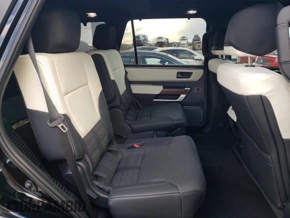2024 Toyota Sequoia SR5 with VIN 7SVAAABA2RX046985, listed as a Copart auction lot 84239044 with 7,418 mi miles and Clean Title. Bid and sale history available at carsss.com. Image 11.