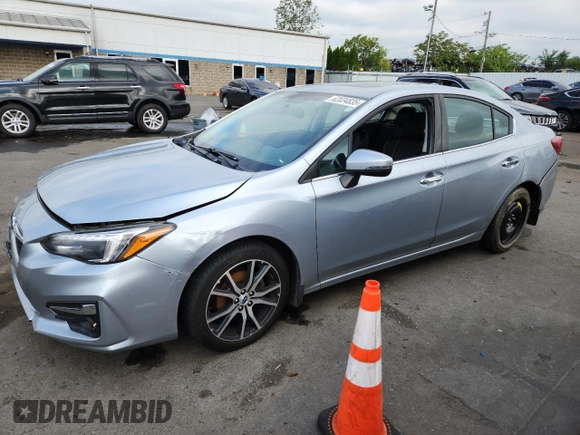 2017 Subaru Impreza Limited with VIN 4S3GKAU66H3623467, listed as a Copart auction lot 62834835 with 48,484 mi miles and Salvage title. Bid and sale history available at DreamBid. Image 1.