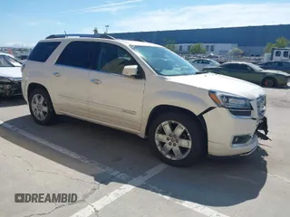 2015 GMC Acadia Denali with VIN 1GKKRTKD1FJ103953, listed as a IAAI auction lot 41872073 with 138,664 mi miles. Bid and sale history available at carsss.com. Image 1.
