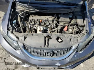 2015 Honda Civic Sedan LX with VIN 2HGFB2F51FH532947, listed as a Copart auction lot 49645685 with 97,466 mi miles and Salvage Title. Bid and sale history available at carsss.com. Image 11.