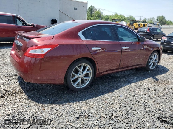 2011 Nissan Maxima SV with VIN 1N4AA5AP5BC850823, listed as a Copart auction lot 60701225 with 78,584 mi miles and Salvage title. Bid and sale history available at DreamBid. Image 3.
