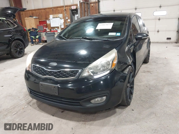 2013 Kia Rio SX with VIN KNADN4A38D6229948, listed as a IAAI auction lot 42007877 with 126,695 mi miles. Bid and sale history available at carsss.com. Image 12.