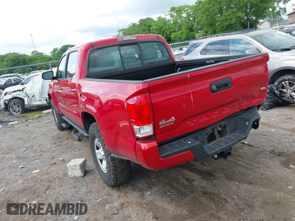 2017 Toyota Tacoma SR5 with VIN 3TMCZ5AN1HM096532, listed as a IAAI auction lot 42210514 with 56,832 mi miles and . Bid and sale history available at DreamBid. Image 3.