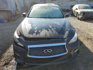 2019 Infiniti Q50 RED SPORT 400 with VIN JN1FV7AP7KM760554, listed as a Copart auction lot 83798944 with 76,401 mi miles and Salvage Title. Bid and sale history available at carsss.com. Image 5.