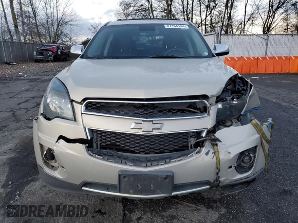 2012 Chevrolet Equinox LTZ with VIN 2GNFLGE54C6198597, listed as a Copart auction lot 87184144 with 164,053 mi miles and Salvage Title. Bid and sale history available at carsss.com. Image 5.