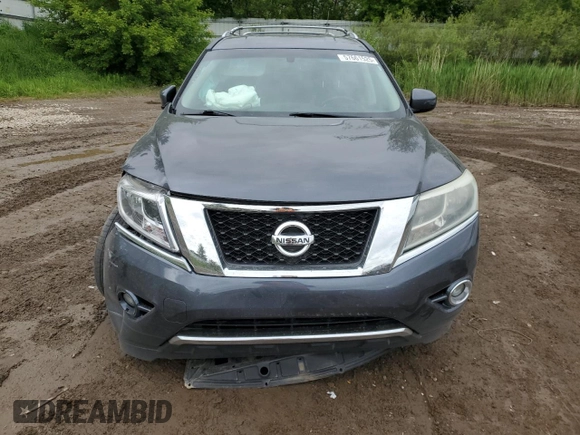2014 Nissan Pathfinder Platinum with VIN 5N1AR2MM6EC725106, listed as a Copart auction lot 57661525 with 117,993 mi miles and Clean title. Bid and sale history available at DreamBid. Image 5.