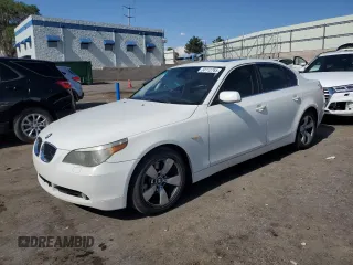 2004 BMW 5 Series 530i z VIN WBANA735X4B809242, wystawiony jako Copart lot #60112765 z przebiegiem 206 868 mil mil oraz Szkoda całkowita • Salvage title. Historia ofert i sprzedaży dostępna na DreamBid. Obrazek 1.