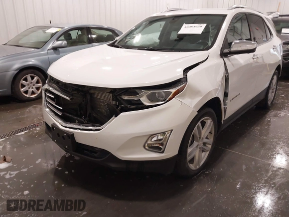 2019 Chevrolet Equinox Premier with VIN 2GNAXXEV3K6265784, listed as a IAAI auction lot 42084939 with 65,933 mi miles and . Bid and sale history available at DreamBid. Image 6.