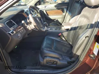 2012 Lincoln MKS with VIN 1LNHL9ER2CG802577, listed as a Copart auction lot 85455164 with 121,169 mi miles and Salvage Title. Bid and sale history available at DreamBid. Image 7.