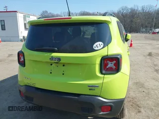2017 Jeep Renegade Altitude with VIN ZACCJBBB1HPF11677, listed as a IAAI auction lot 41711727 with 58,527 mi miles and . Bid and sale history available at DreamBid. Image 16.