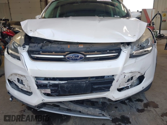 2013 Ford Escape Titanium with VIN 1FMCU9J96DUC60268, listed as a IAAI auction lot 42095407 with 105,307 mi miles and . Bid and sale history available at DreamBid. Image 6.