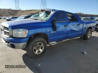 2008 Dodge 1500 SLT with VIN 3D7KS19D78G164888, listed as a Copart auction lot 50689395 with 176,282 mi miles and Salvage Title. Bid and sale history available at DreamBid. Image 1.