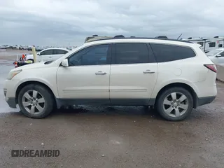 2014 Chevrolet Traverse LTZ with VIN 1GNKRJKD9EJ168099, listed as a IAAI auction lot 41955937 with 171,371 mi miles and . Bid and sale history available at DreamBid. Image 14.