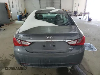 2013 Hyundai Sonata Limited with VIN 5NPEC4AC4DH617813, listed as a Copart auction lot 46164025 with 87,256 mi miles and Salvage Title. Bid and sale history available at DreamBid. Image 6.
