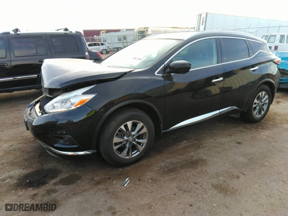 2016 Nissan Murano SL with VIN 5N1AZ2MH3GN105923, listed as a IAAI auction lot 40622962 with 107,922 mi miles. Bid and sale history available at carsss.com. Image 17.