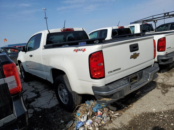 2018 Chevrolet Colorado 4WD Work Truck with VIN 1GCHTBEA9J1271173, listed as a Copart auction lot 50729355 with 195,750 mi miles and Clean Title. Bid and sale history available at carsss.com. Image 2.