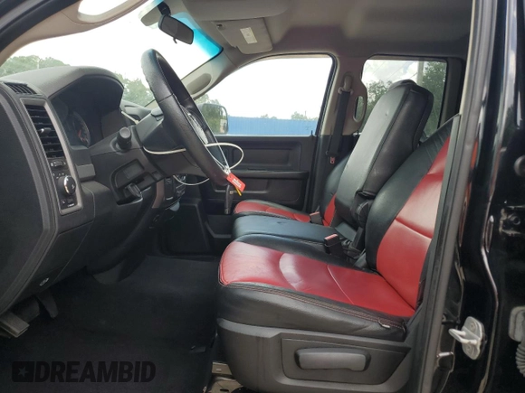 2014 Ram 1500 Tradesman with VIN 1C6RR6FT2ES198004, listed as a Copart auction lot 61048055 with 200,568 mi miles and Salvage title. Bid and sale history available at DreamBid. Image 7.
