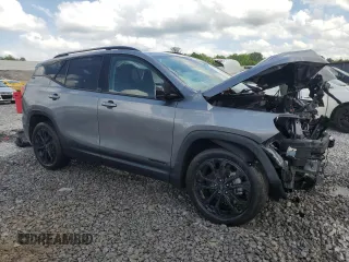 2019 GMC Terrain SLE z VIN 3GKALTEV7KL177723, wystawiony jako Copart lot #55613435 z przebiegiem 92 990 mil mil oraz Szkoda całkowita • Salvage title. Historia ofert i sprzedaży dostępna na DreamBid. Obrazek 4.