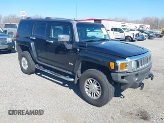 2007 Hummer H3 SUV with VIN 5GTDN13E478152819, listed as a IAAI auction lot 41705328 with 190,981 mi miles and . Bid and sale history available at DreamBid. Image 1.