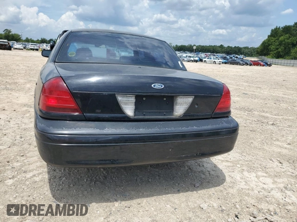 2007 Ford Police Interceptor with VIN 2FAFP71W27X158844, listed as a Copart auction lot 65159955 with 158,906 mi miles and Salvage title. Bid and sale history available at DreamBid. Image 6.