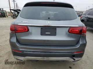 2020 Mercedes-Benz GLC 300 with VIN W1N0G8DB4LF802826, listed as a Copart auction lot 66197315 with 59,211 mi miles and Salvage title. Bid and sale history available at DreamBid. Image 6.