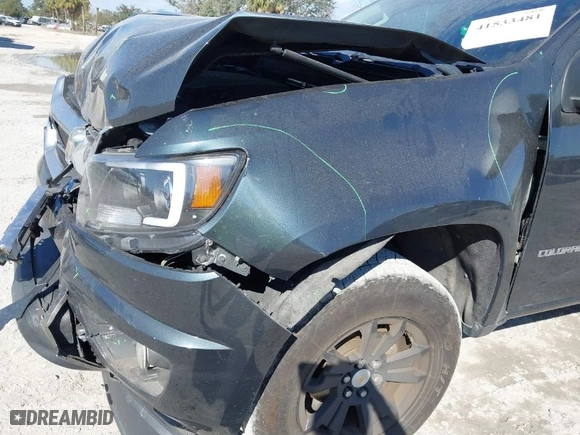 2017 Chevrolet Colorado 2WD LT with VIN 1GCGSCEN1H1206318, listed as a IAAI auction lot 41533481 with 141,729 mi miles. Bid and sale history available at carsss.com. Image 12.