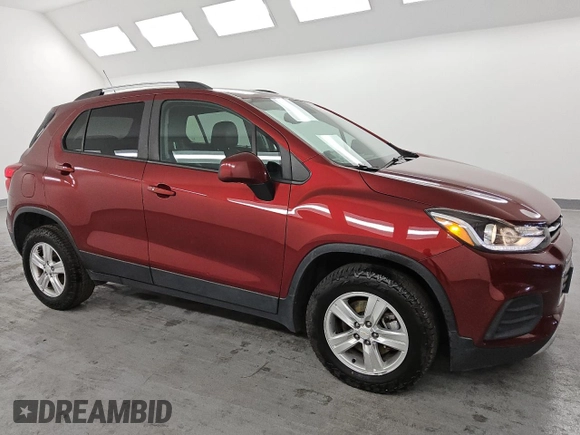 2022 Chevrolet Trax LT with VIN KL7CJPSM1NB539805, listed as a Copart auction lot 49949765 with 81,005 mi miles and Clean Title. Bid and sale history available at carsss.com. Image 4.