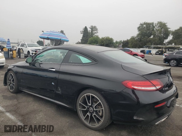 2021 Mercedes-Benz C 300 z VIN W1KWJ8DB3MG089339, wystawiony jako Copart lot #76205524 z przebiegiem 49 064 mil mil oraz Szkoda całkowita • Salvage title. Historia ofert i sprzedaży dostępna na DreamBid. Obrazek 2.