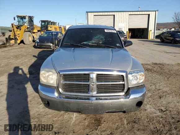 2005 Dodge Dakota SLT with VIN 1D7HW42N55S199548, listed as a Copart auction lot 49625615 with Not Provided miles and Salvage Title. Bid and sale history available at DreamBid. Image 5.