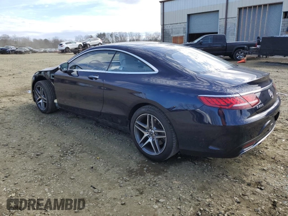 2019 Mercedes-Benz S-Class S 560 with VIN WDDXJ8GB5KA038294, listed as a Copart auction lot 41429593 with 29,243 mi miles. Bid and sale history available at carsss.com. Image 2.