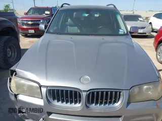 2006 BMW X3 3.0i with VIN WBXPA934X6WD28522, listed as a IAAI auction lot 41981963 with 175,076 mi miles. Bid and sale history available at carsss.com. Image 10.