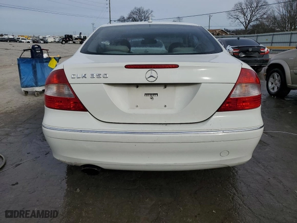 2007 Mercedes-Benz CLK-Class 3.5L with VIN WDBTJ56H87F206998, listed as a Copart auction lot 85011204 with 204,815 mi miles and Salvage Title. Bid and sale history available at carsss.com. Image 6.