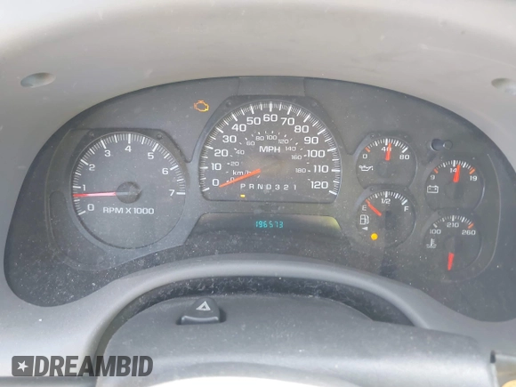 2006 Chevrolet TrailBlazer LS with VIN 1GNET16S166172112, listed as a IAAI auction lot 42070223 with 196,573 mi miles and . Bid and sale history available at DreamBid. Image 7.
